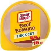 Oscar Mayer Thick Cut Beef Bologna Deli Lunch Meat, 16 Oz Package