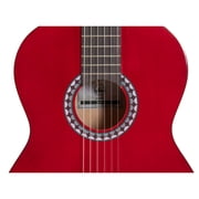 GEWA Basic Classical Guitar 1/2 شفاف أحمر
