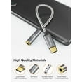 thumbnail image 3 of CableCreation USB C to 3.5mm Headphone and Charger Adapter with PD 100W 60W Fast Charging, USB C to Audio Jack Type C to Aux Cord for iPhone 16 15, Galaxy S24/S23/S22 Ultra , iPad Pro/Air, Pixel 9/8, 3 of 8