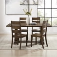 thumbnail image 2 of Crosley Furniture Joanna 5-Piece Dining Table Set in Dark Oak, 2 of 9