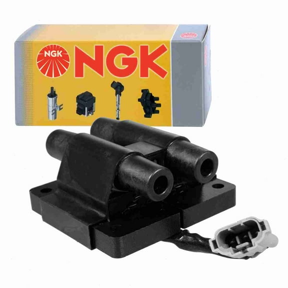 NGK Ignition Coil compatible with Subaru Legacy 2.2L 2.5L H4 1990-1996