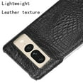 thumbnail image 2 of Crocodile Pattern Leather Case Compatible With Google Pixel 7 Pro/pixel 7 Matte Soft Slim Full Cover, 2 of 3