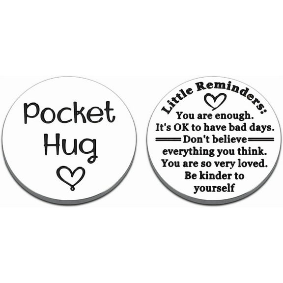 College Dorm Essentials for Guys, Stocking Stuffers for Teen 16-18, Little Reminder Pocket Hug Token for Kids, Middle High School Gifts for Son Daughter Birthday Christmas Gift Ideas