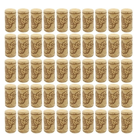 50Pieces/set Natural Straight Corks Stoppers Leakproof Replacement Stoppers
