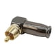 thumbnail image 1 of 90 Degree L-shaped RCA Male Plug Vedio Connector Soldering Adapter, 1 of 5
