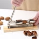 thumbnail image 3 of Matsuzay Cascanueces Cracker Sheller Madera de acero inoxidable Handly Griped Utensilios de cocina Nut Clip Nuts Abrazadera Gadget de cocina Decoración del hogar, 3 of 6