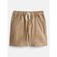 thumbnail image 3 of Wonder Nation Boys Tee, Crewneck, Joggers and Shorts, 4-Piece Outfit Set, Sizes 4-10, 3 of 9