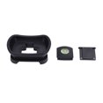 thumbnail image 2 of Camera Eyecup Set, ABS and Silicone Camera Viewfinder Eyepiece Eye Cup Set Easy Installation  for Outdoor, 2 of 7