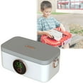 thumbnail image 1 of Clearance Items,npkgvia Lunch Box,Lunch Containers,Lunch Box 1L Capacity USB Rechargeable Cordless Heated Lunch Box 60W Fast Heating Lunch Box For Travel Car For Men Women,Food Containers,White, 1 of 9