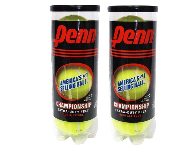3 Balls Penn Championship Extra Duty High Altitude Tennis Ball Can
