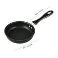 thumbnail image 2 of Raindrops Nonstick Breakfast Frying Pan Cast Iron Suitable for Induction and Gas Cooker 1Pcs, 2 of 6