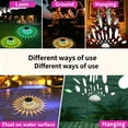 thumbnail image 2 of Remote Control RGB Solar Floating Lamp, 5.51in IP68 Waterproof Pool Light, Multi Color Changing Decor Light for Backyard Pond Lawn Party Decoration, 2 of 7