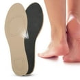 thumbnail image 6 of 2-Pack Breathable, Comfortable, & Activated Charcoal Latex Base for All Shoe Types - Size 43/44 Premium Cowhide Insoles Rawiri, 6 of 8