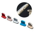 thumbnail image 3 of EeaseCA 5PCS Universial Smart Phone Metal Dustproof Plug Stopper Cover Charging Plug For iPhone(Mixed Color), 3 of 8