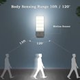 thumbnail image 3 of Luz nocturna LED automática, luz nocturna con sensor de movimiento recargable por USB, encendido/automático/apagado, lámpara de armario blanca natural, magnetizada, para sala de estar, dormitorios, es, 3 of 5