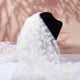 thumbnail image 2 of 4 yardas de tela de tul con estampado de margaritas, cinta de encaje floral blanca para vestidos de novia, faldas, costura DIY y decoraciones para manualidades., 2 of 9