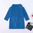 thumbnail image 5 of Utoimkio Boys Girls Bath Robe Soft Warm Fuzzy Flannel Bathrobes with Belt and Pockets for Kids 3-12 Years, 5 of 8