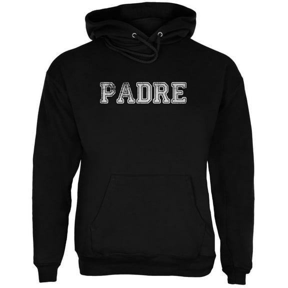 Fathers Day - Padre Black Adult Hoodie - Large