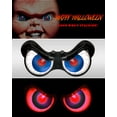 thumbnail image 3 of INVISBlUE Red Skull String Lights, 5-Piece Halloween Eye-Shaped Decoration, 3 of 7