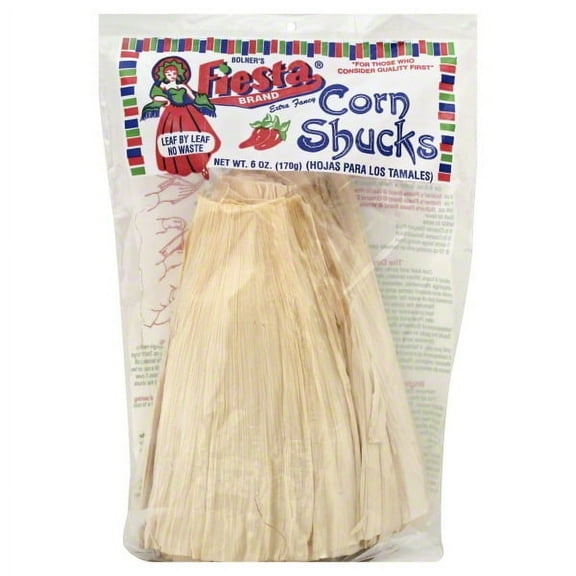 Fiesta Extra Fancy Corn Shucks, 6 oz, Pack of 12