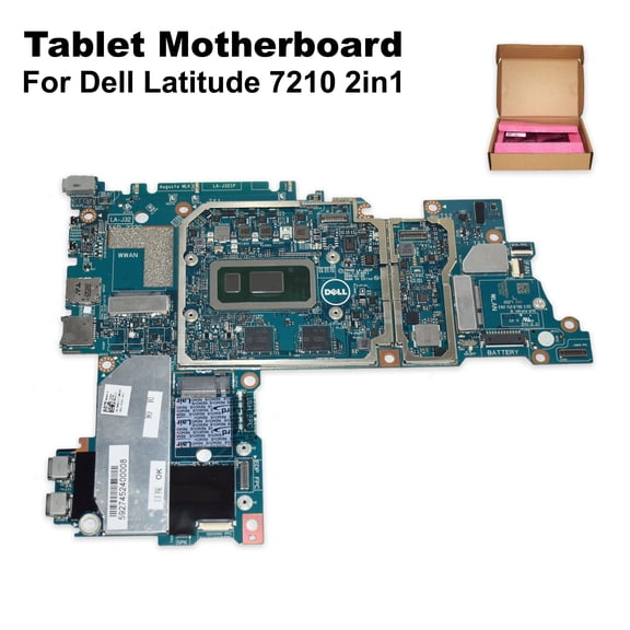 Dell Latitude 7210 2‑in‑1 LA‑J321P Motherboard i3‑10110U, 4GB - 68J22