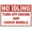Warning Sign 4, variant on No Hazardous Materials in Dumpster Tin Sign - 8"x12" Vintage Metal Warning Sign for Home Farm Bar Coffee Shop Club, Dumpster Area, Hazard Prohibition, Wall Decor