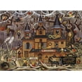 thumbnail image 1 of Buffalo Games - Charles Wysocki - Hotel Truco o Trato - Rompecabezas de 1000 piezas para adultos - Rompecabezas desafiante perfecto para noches de juegos - El tamaño final es 26,75 x 19,75, 1 of 6