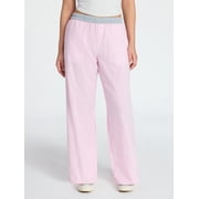 Cotton Boxer Pants with Rollover Waist, 31.5'' Inseam, Women's XXS-XXL
