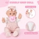 thumbnail image 3 of Baby Doll Playset Dreamon con capazo portabebé de 30 cm, 11 unidades, 3 of 9