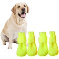 thumbnail image 3 of pares de zapatillas para perros, zapatos para perros, calcetines para perros, zapatos para perros, botas de lluvia para perros grandes, verde, # 1 Rojo Verde Cocina, Decoración y Otros, 3 of 5