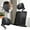 Black, variant on Attachable Chair Headrest Pillow Ergonomic Neck Support Cushion Adjustable Height Angle Desk Chair Head Rest Pillow