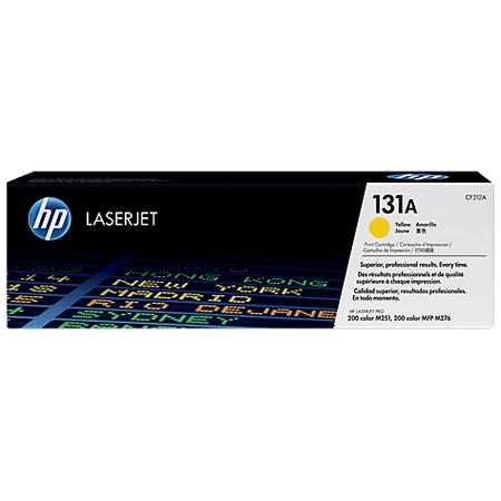 Hp Cc532a Yellow Toner - HP 131A (CF212A) Yellow Original LJ Toner Cartridge