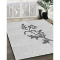 thumbnail image 3 of Ahgly Company Machine Washable Indoor Rectangle Transitional Platinum Gray Area Rugs, 6' x 9', 3 of 7