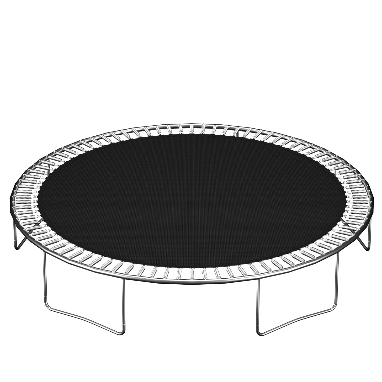 Round Waterproof Trampoline Mat Replacement Fits 15' Frame 96 Rings 7" Spring 