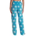thumbnail image 3 of Just Love Fleece Pajama Pants for Women Sleepwear PJs (Embossed Star - Blue, X-Large), 3 of 3