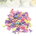 thumbnail image 5 of SPRING PARK 100Pcs Mini Bright Color English Letters Wooden Ornament DIY Scrapbooking Tools, 5 of 7
