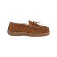 thumbnail image 2 of Old Friend Men's Loafer Moc Slipper Chestnut Extra Wide Width - 421208-CHS2, 2 of 3