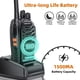 thumbnail image 4 of Intercomunicador con Control remoto Pmr recargable 88E Vox, 446MHz, 16 canales, con auriculares originales integrados, linterna LED, 2 uds. brillar Electrónica, 4 of 5