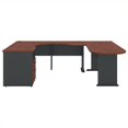 thumbnail image 2 of Série un Bureau d'Angle en Forme de U avec Péninsule et Rangement en Cerise, 2 of 10