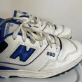 thumbnail image 4 of New Balance 550 Sneakers Mens Size 7.5 Blue White Low Top Shoes Adults Casual, 4 of 6