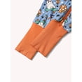 thumbnail image 4 of WIBACKER Halloween Boo 3-24M Bamboo Baby Boys Convertible Footie Pajamas, Footed Zipper Sleeper for Infant Baby Girls, 4 of 9