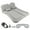 Grey, variant on Car Mattress, Suv Air Mattress Durable Comfortable Flocking And PVC Surface With Electric Pump For Camping For RV For Outdoor Lawn