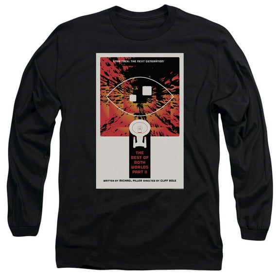 Star Trek Tng Season 4 Episode 1 Adult 18/1 T-Shirt Black