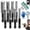 White-8pcs, variant on 2-in-1 Hex Shank Brazed Hole Saw — 2026 New Model Specialized Alloy Drill Bit for Dry Drilling — 6-Piece Diamond-Coated Hollow Drill Bit Set (White-4pcs)