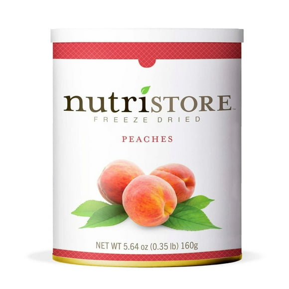 Nutristore Pêches lyophilisées