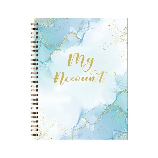 Clearance Items Register Check and Debit Card Register, Checkbook Registers, Simple Account Tracker & Financial Ledger, Blue 8.3x6.1IN