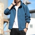 thumbnail image 6 of Solid Color Single Layer Thin Sports Jacket - Detachable Hood, 6 of 8