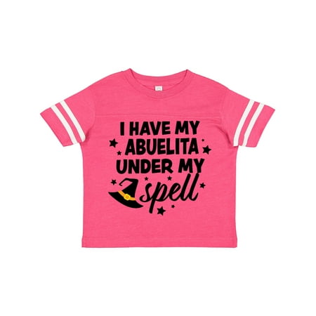 

Inktastic I Have My Abuelita Under My Spell with Cute Witch Hate Gift Toddler Boy or Toddler Girl T-Shirt