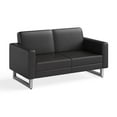 thumbnail image 3 of Safco® Mirella Lounge Settee, Black/Black, 3 of 3