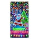 thumbnail image 2 of Portada de puerta fluorescente, cubre puerta de fluorecencia, diseño moderno, decoración de Navidad, iluminación LED, marco metálico, fondo de puerta, para hogar, fácil de instalar, 2 of 9